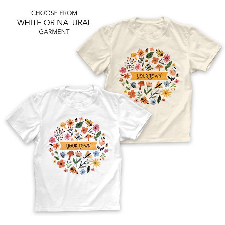 Rock Scissor Paper - Wholesale Screen Printed T-Shirt - Kids - Personalized City Toddler T-Shirt - Meadow Name Drop Design5