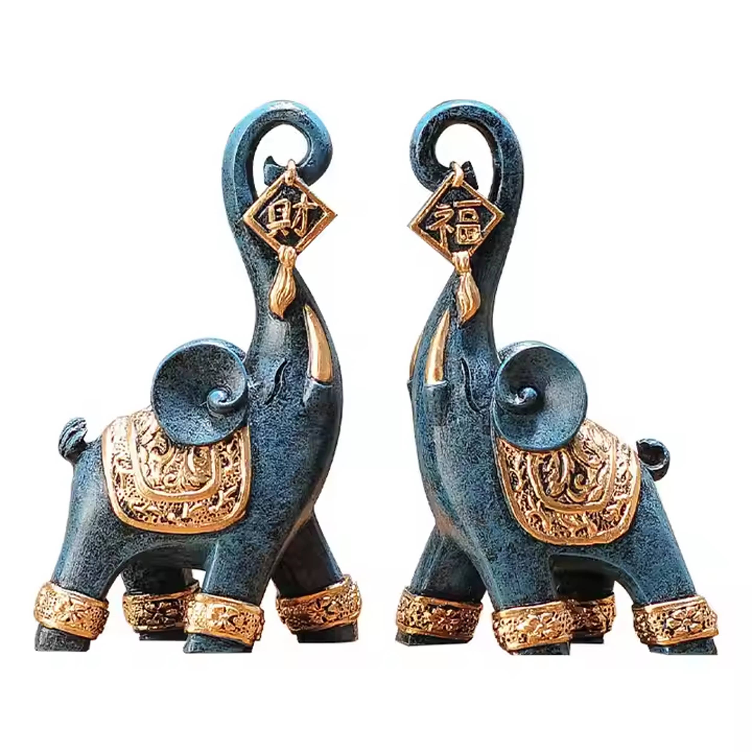 La Bella Monte - Wholesale Decorative Figurine - Resin Elephant Statue For Holiday Décor2