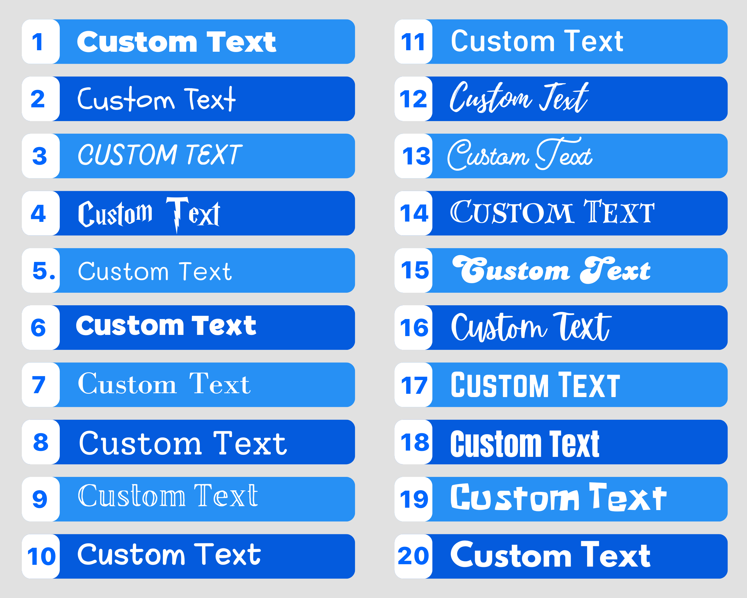 Sticker Bull - Wholesale Sticker - Custom Personalized Clear Name Tag Sticker Labels 2