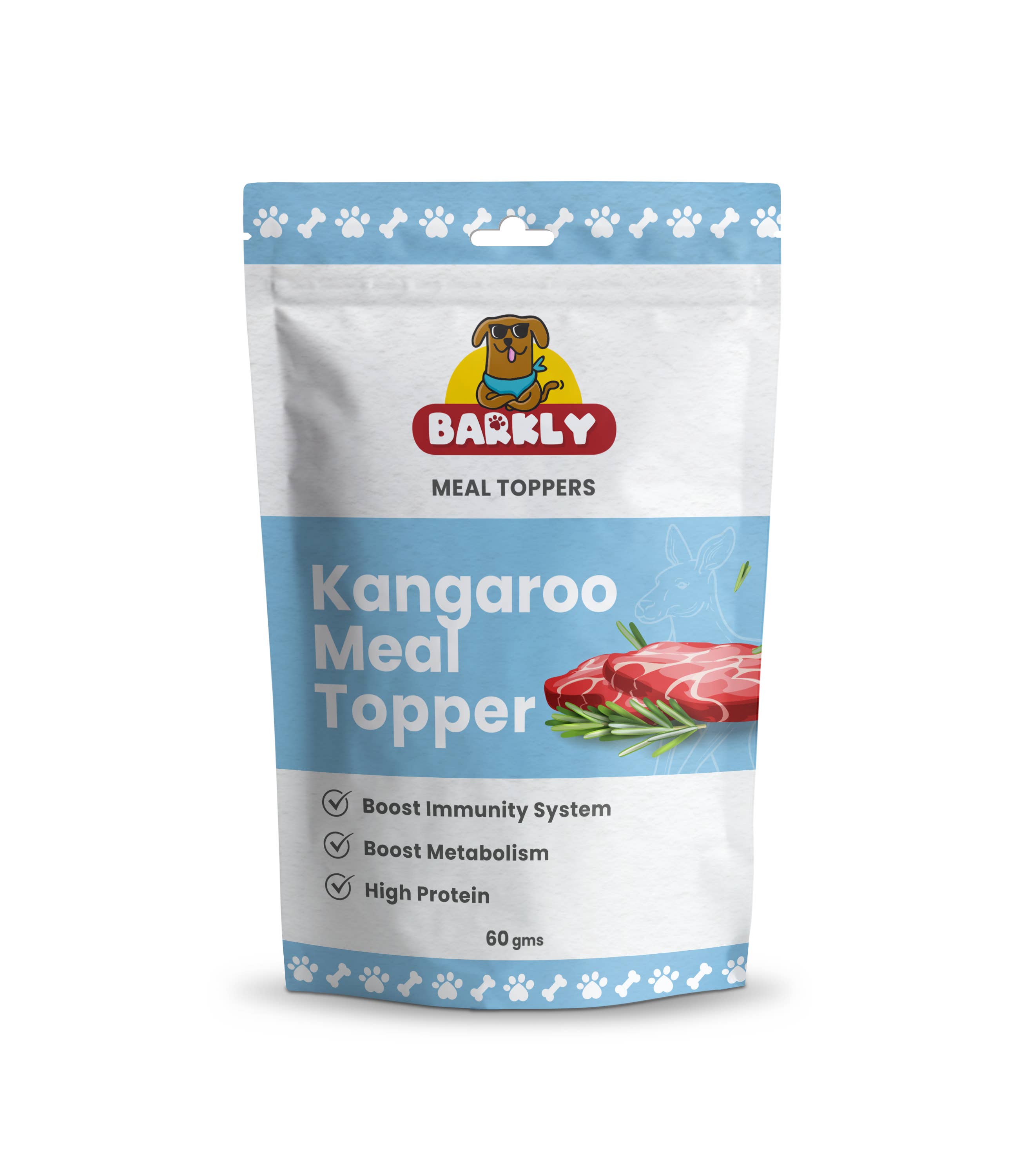 Barkly Natural Dog Treats - Wholesale Pet treats – Dog - Kangaroo Meal Topper