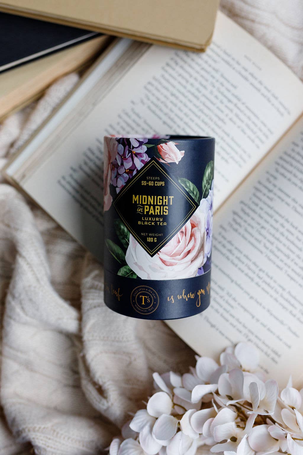 Once Upon a Tea Leaf - Wholesale Loose Tea - Midnight in Paris- Luxury Black Loose Leaf Tea2