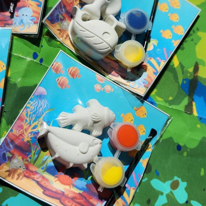 Ozean-Themen-Malsets l Kinderkunst l DIY-Malerei für den Großhandel von Snazzy Crayons