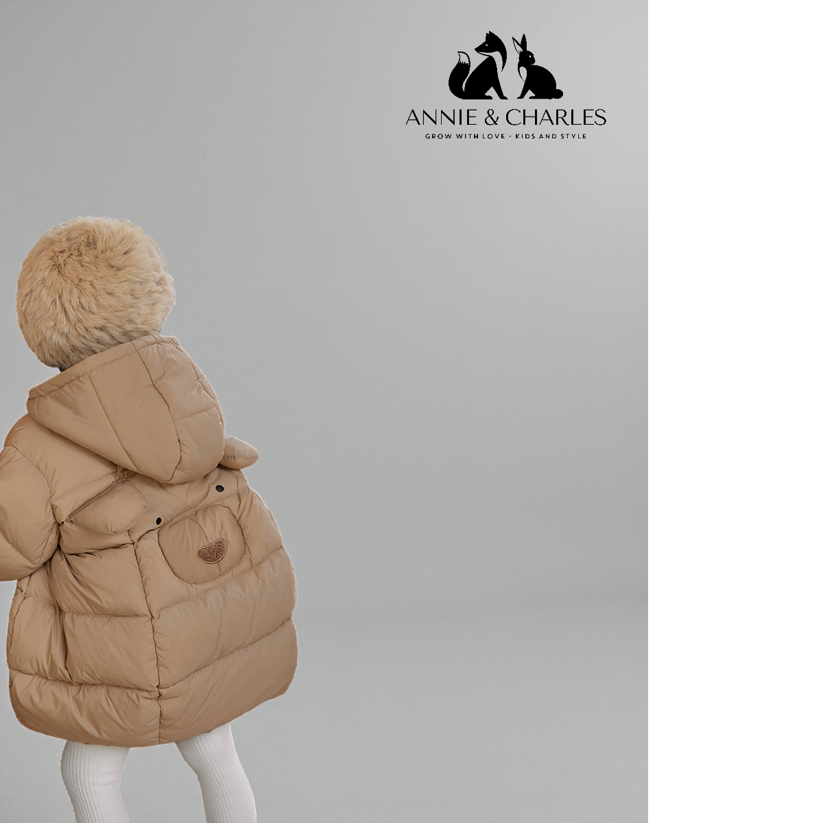 Annie & Charles - Wholesale Parka - Kids - Annie & Charles® Kids Parka Teddy1