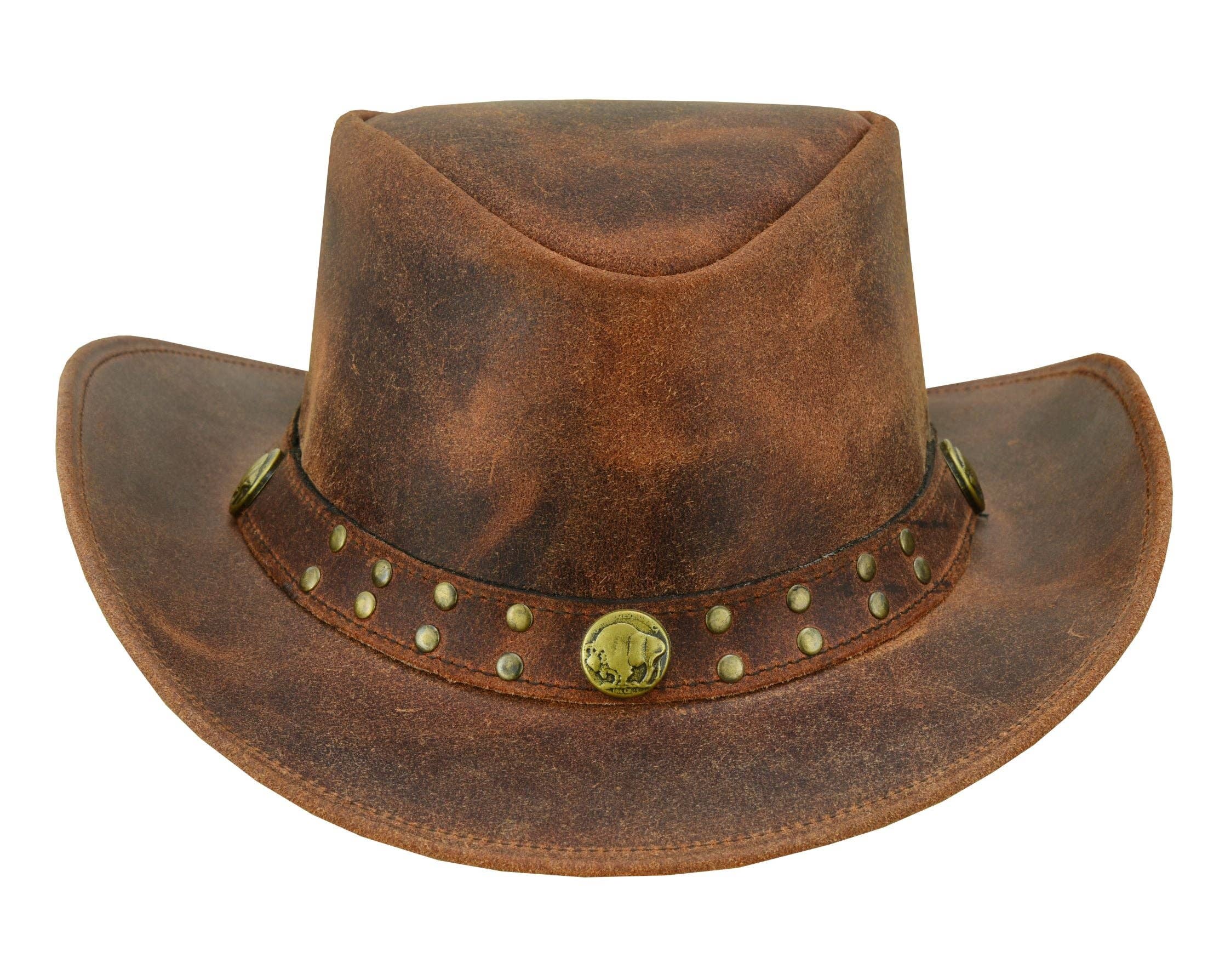 Lesa collection inc - Wholesale Cowboy Hat - Unisex - Arizona Leather Hats for Men & Women Cowboy western style1