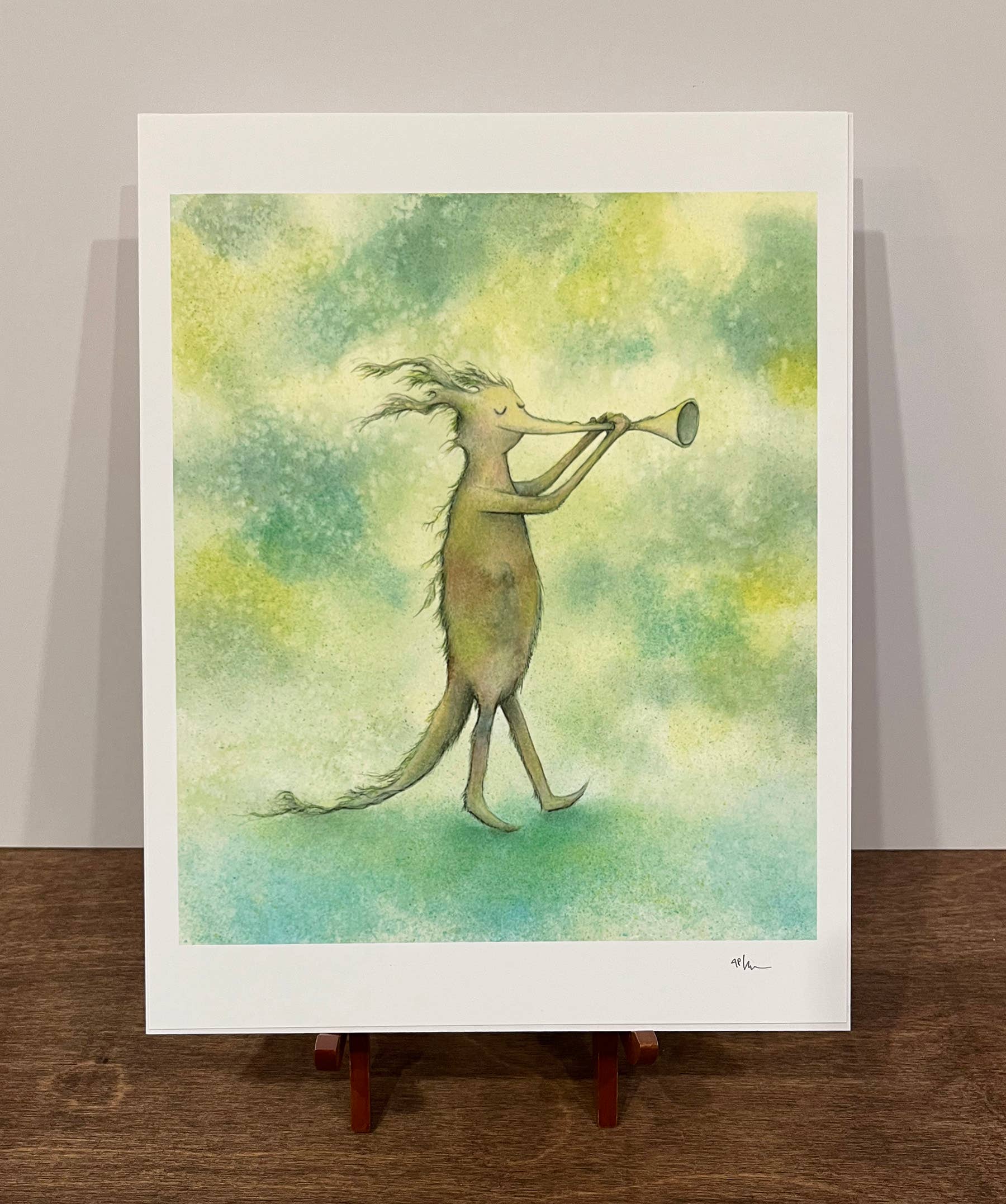 Obsolete World - Wholesale Art Print - "In Order To Free His Mind Of Worry" Art Print 1