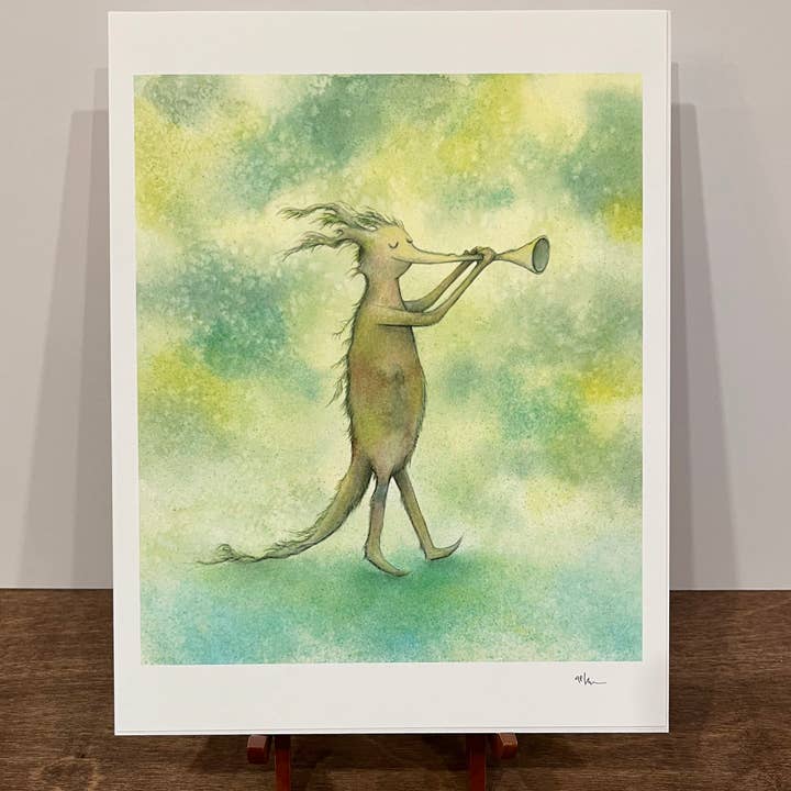 Obsolete World - Wholesale Art Print - "In Order To Free His Mind Of Worry" Art Print 1