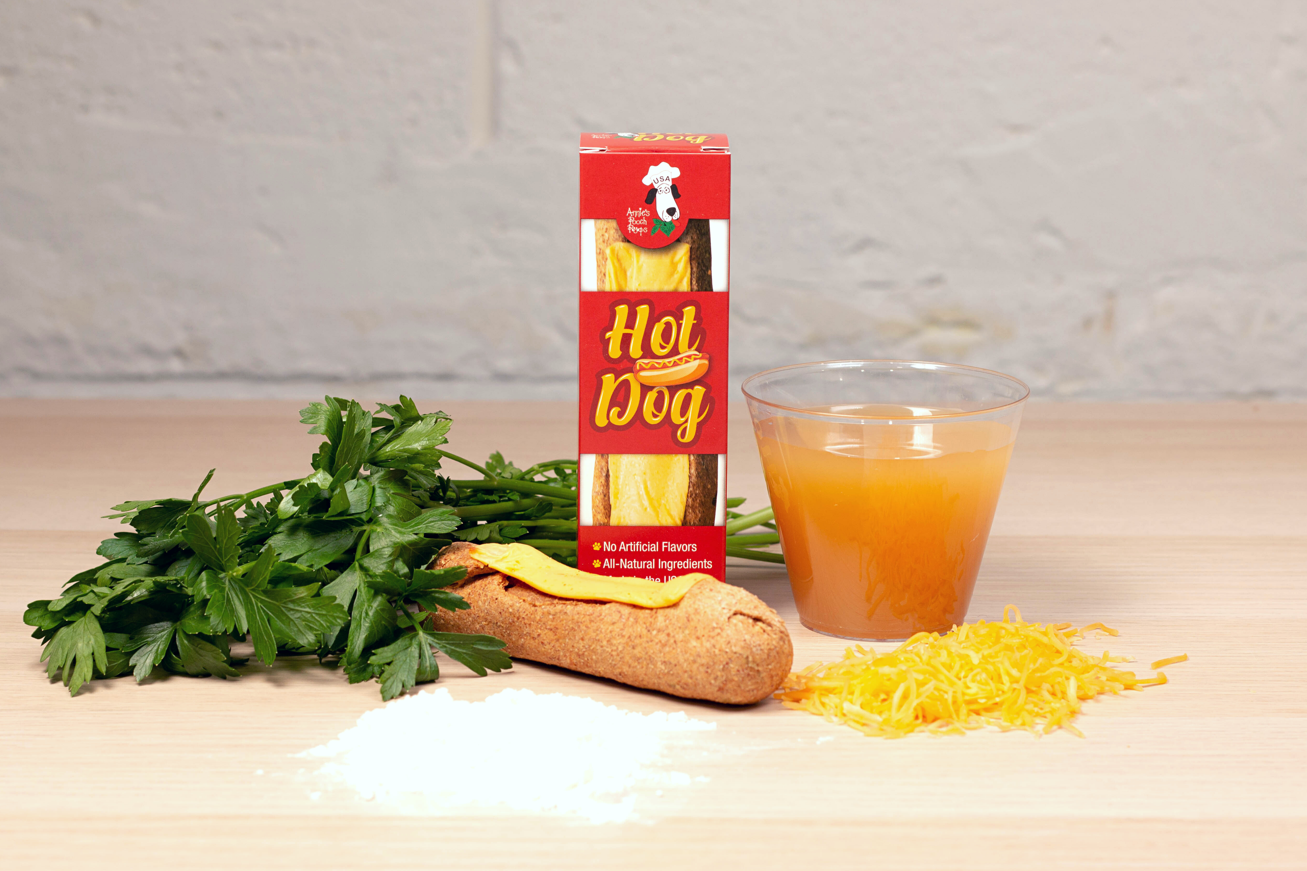 Annie's Pooch Pops - Wholesale Pet Treats - Dog - Annie's Hotdog4