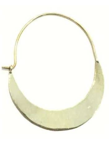 Half Moon Hoop Earrings for wholesale by Urbiana