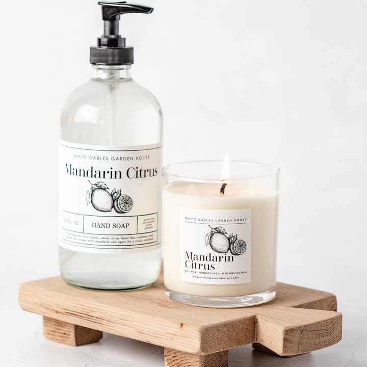 White Gables Home By Aimee Weaver Designs - Wholesale Bath Soap Dish - Wood Soap Stand Riser | Made in USA