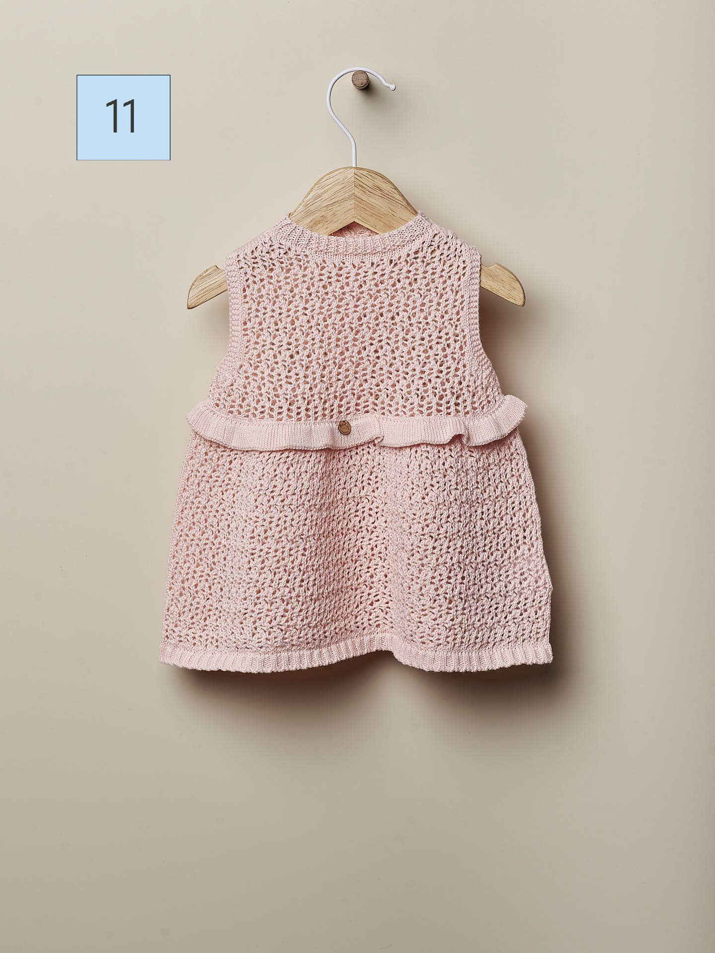 Wedoble: sustainable children's fashion - Wholesale Dress - Baby - Vestido com mangas curtas em malha de algodão | FRIENDLY VIBE7