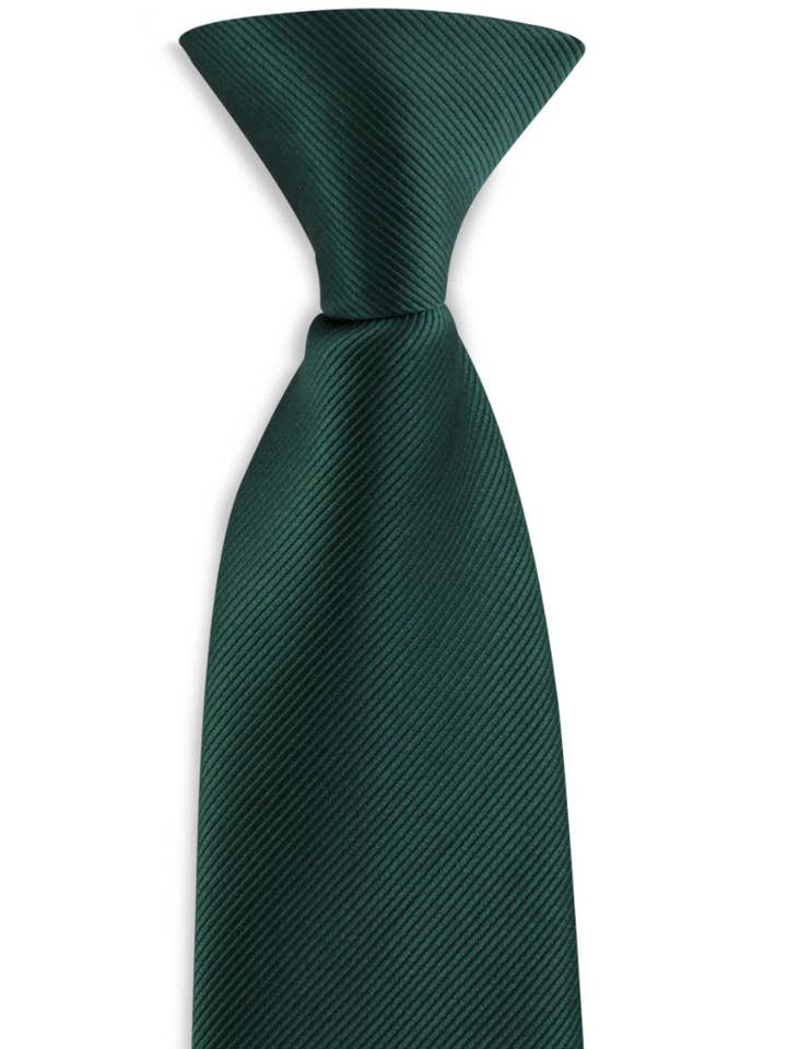 Clip-on tie Olive Green for wholesale by CASTLESON
