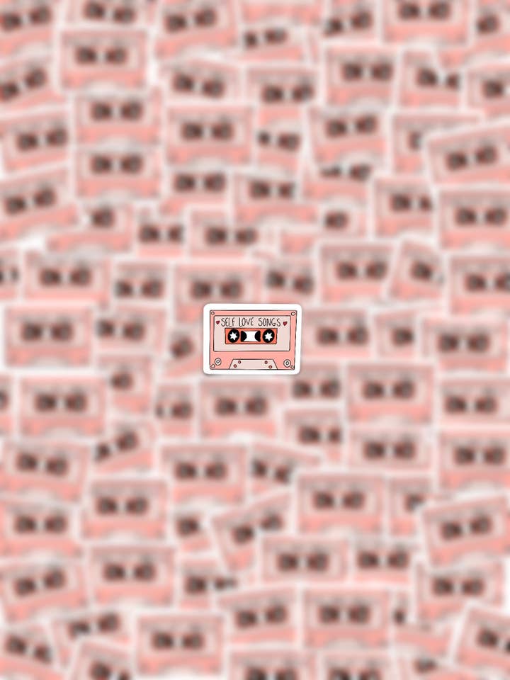 Autocollants chanson Self Love pour la vente par CreationsByMaddied