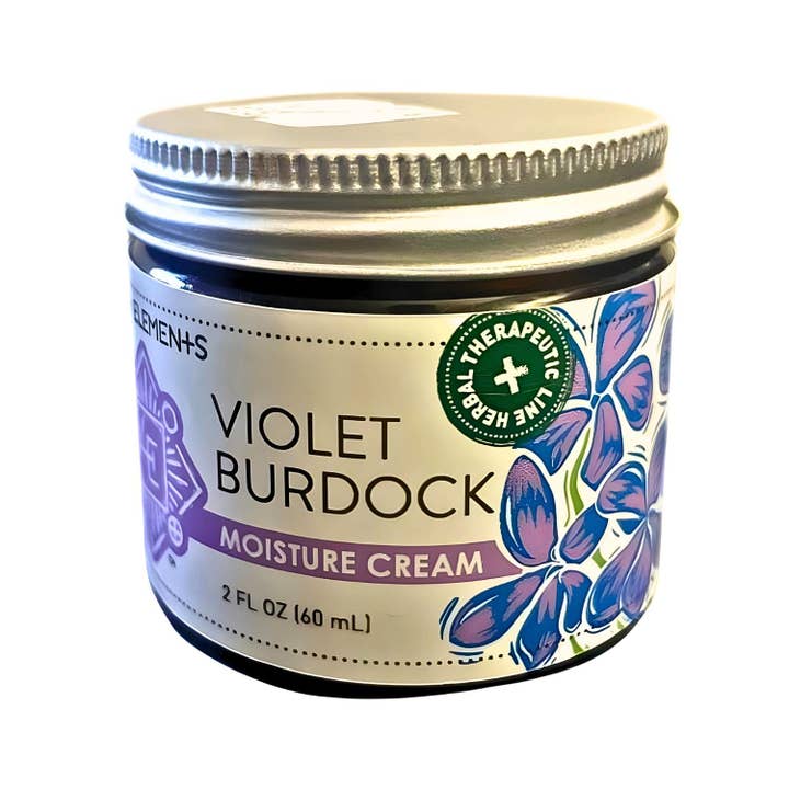 Four Elements Organic Herbals - Wholesale Body Balm/Butter - Violet Burdock Breast and Body Balm - 2 oz1