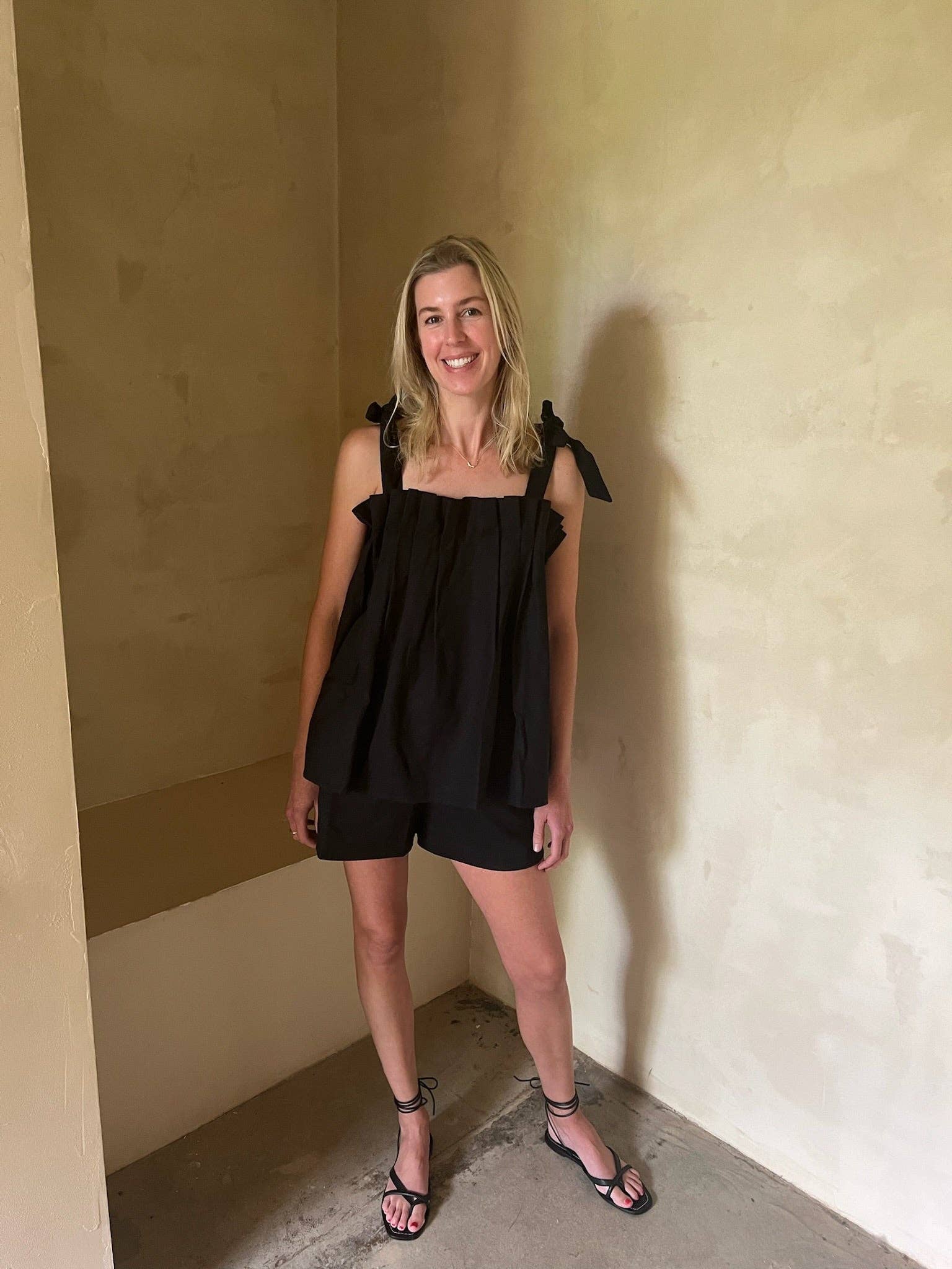 Na Nin – Blusa - Mulher por atacado – Top Toni Tecido em Seda1