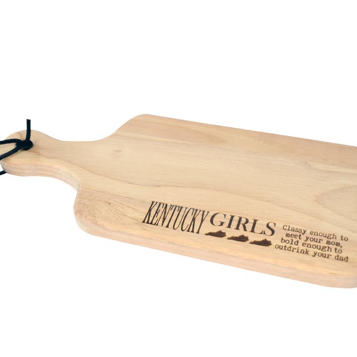 Kentucky Girls Classy and Bold Cheese Board for wholesale by Layne Wilson