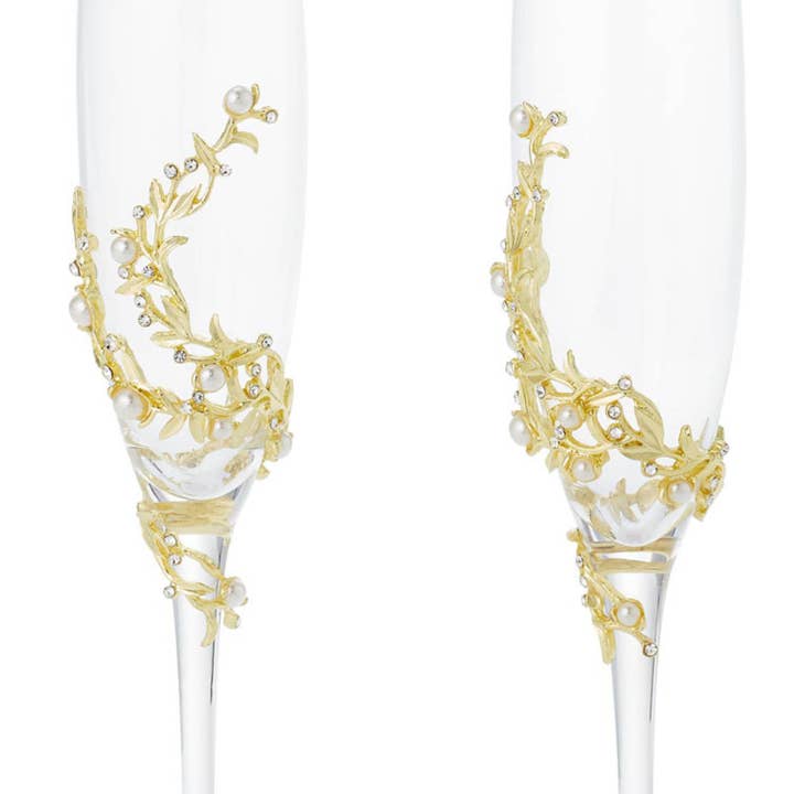 OLIVIA RIEGEL – wholesale Champagne flute – Eleanor Flute (Set of 2) | Flutes | Champagne Flutes |10