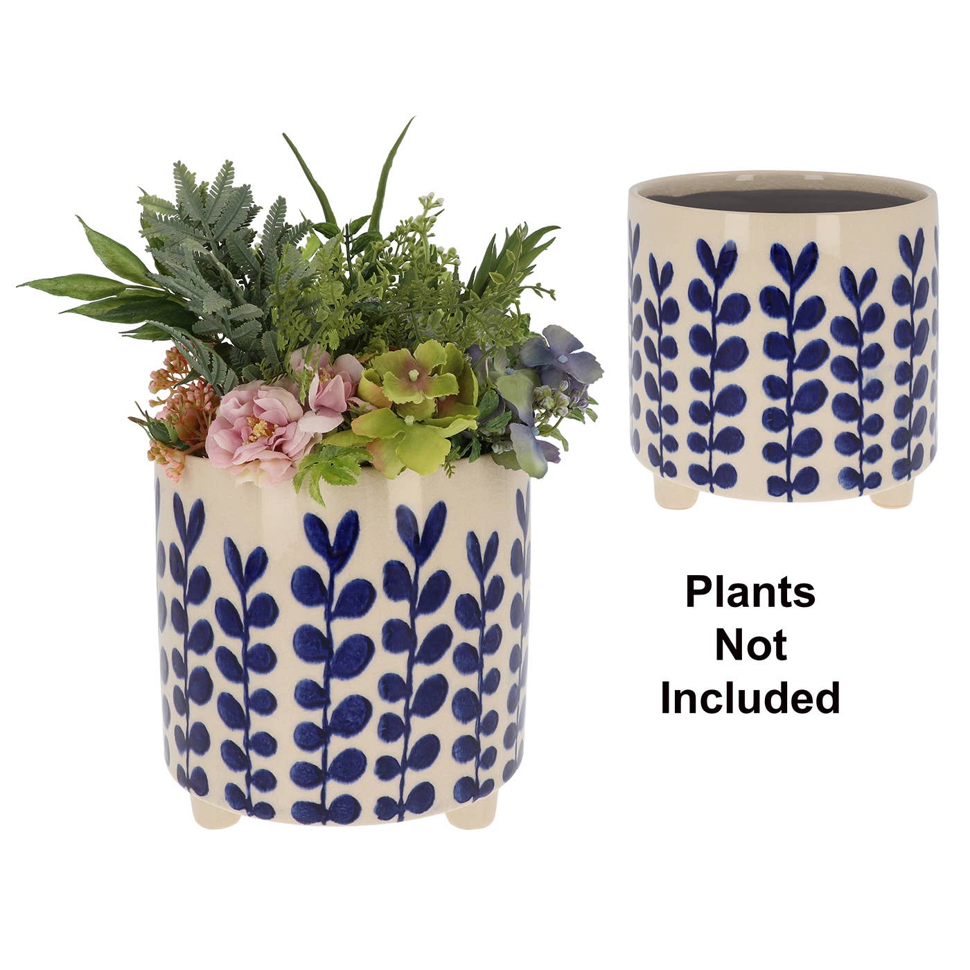 Joe Davies – Engroshandel Plantekrukke – Cobalt plantekrukke med fødder og lange stilke1