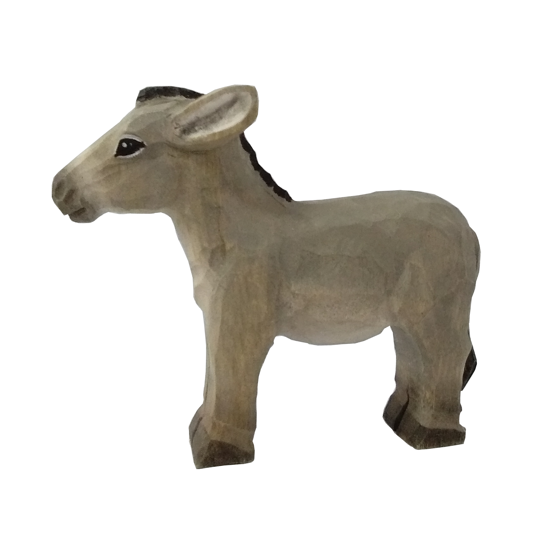 Wudimals – Brinquedo de madeira - Crianças por atacado – Brinquedo de Animal Wudimals® Burro em Madeira0