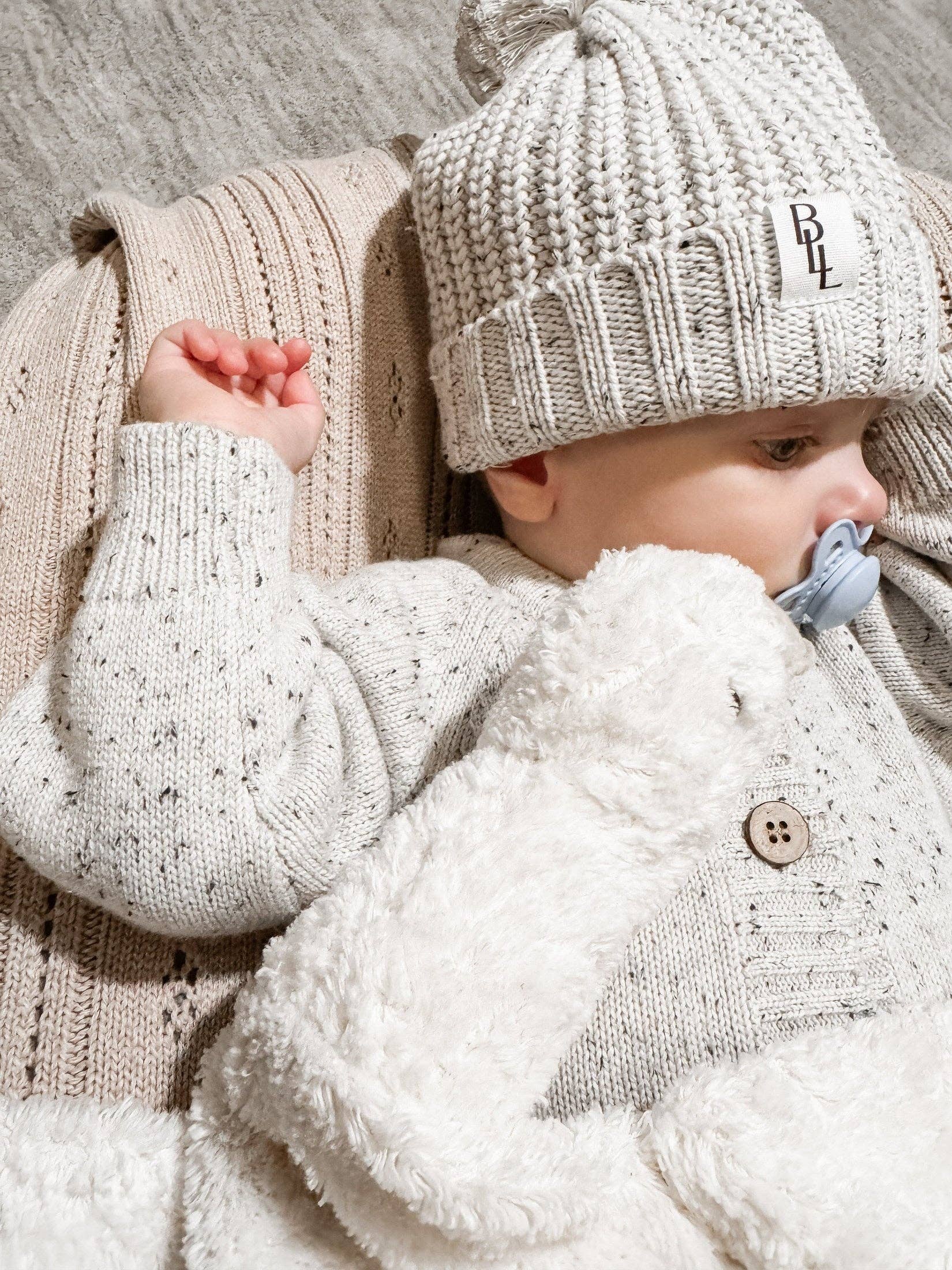 Brave Little Lamb the Label - Wholesale Newborn/Knit Hat - Baby - Luxe Knit Beanie5