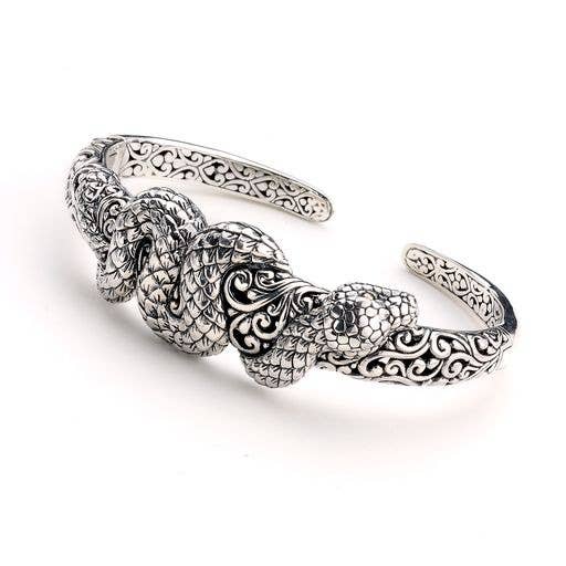 Bracelet serpent SS/18k pour la vente par Eli Pebble