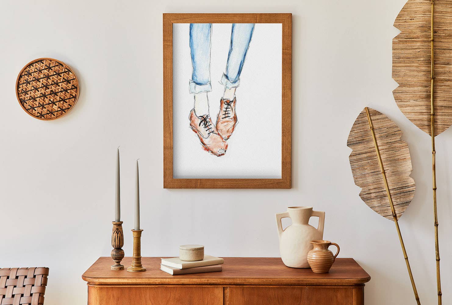 JITNEYS - Wholesale Art Print - Vintage Brogues Art Print1