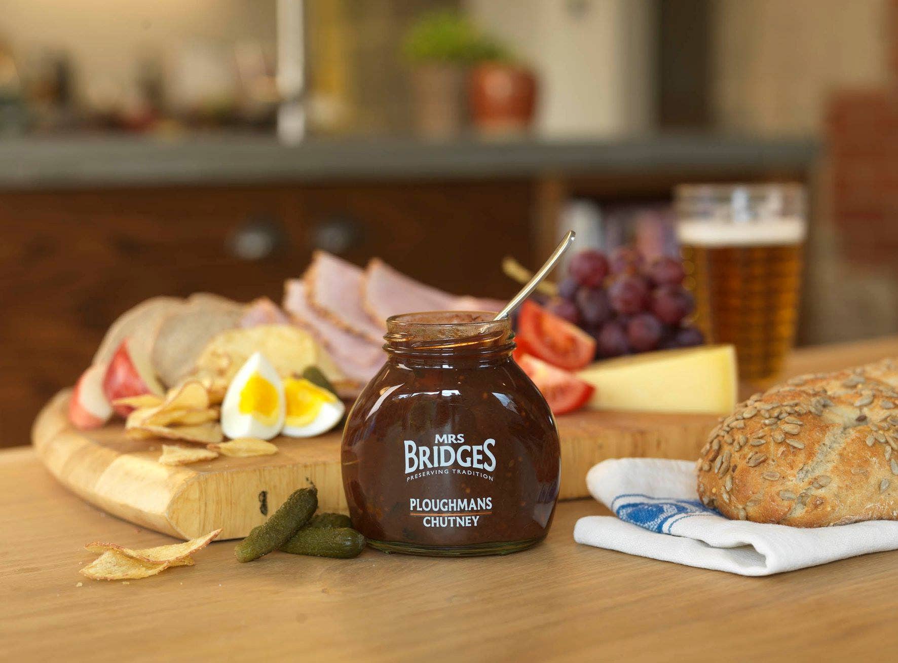 Mrs Bridges - Vente Chutneys - Pot de chutney du laboureur, tartinade salée2