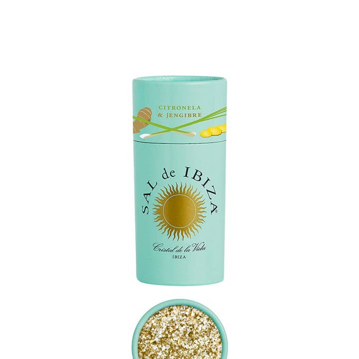 Eat Spain - Wholesale Salt - SAL de IBIZA Granito & Lemongrass and Ginger pourer 3.52oz2