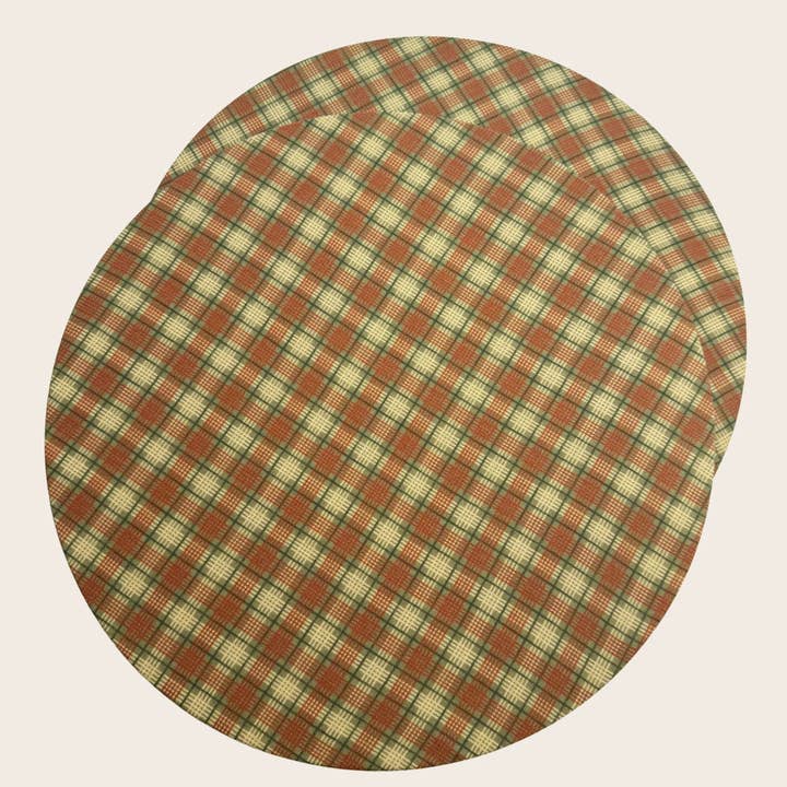 Placemat Cover Vintage Plaid - Washable for wholesale by The Table Narrative