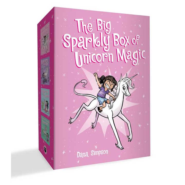 Simon & Schuster - Wholesale Early Reader Book (6-8) - Big Sparkly Box of Unicorn Magic by Dana Simpson