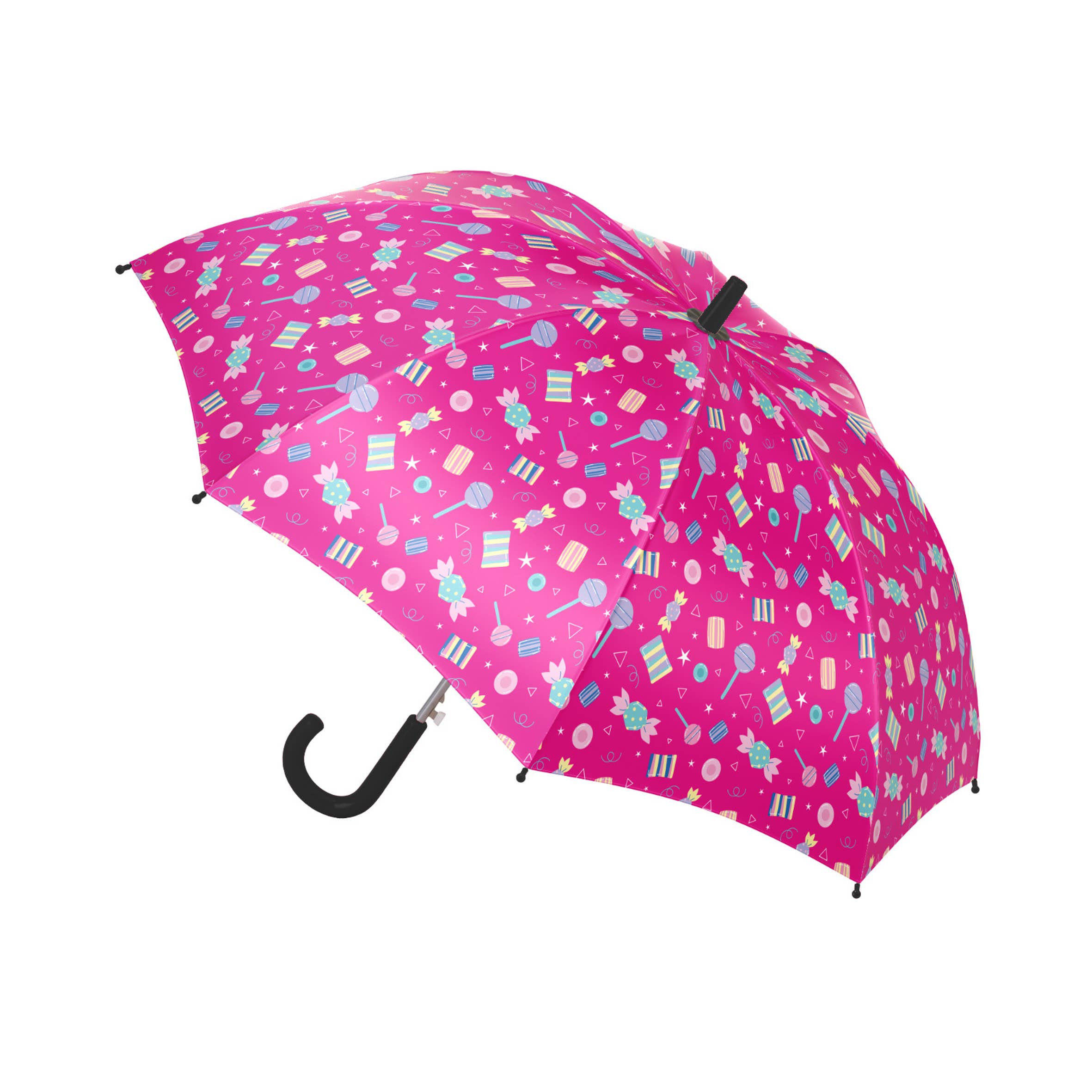 Cuatrogotas - Wholesale Umbrella - Kids - Long Cadet Automatic Umbrella 6 designs. Ref-638C3