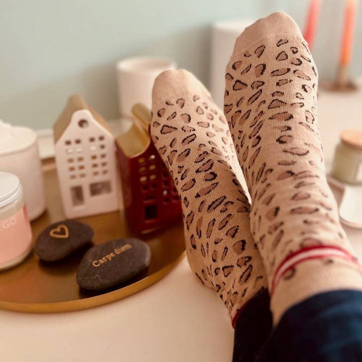 Maison Causettes - Wholesale Socks - Women's - Women's cotton lurex socks - Josette la Léo2