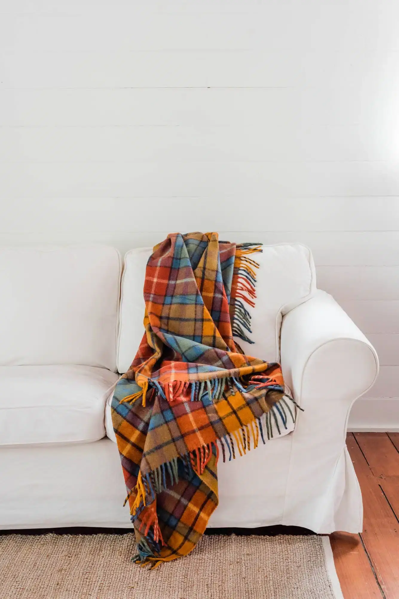 The Grampians Goods Co. - Vendita all'ingrosso Plaid - Coperta Heritage Tartan in lana riciclata37