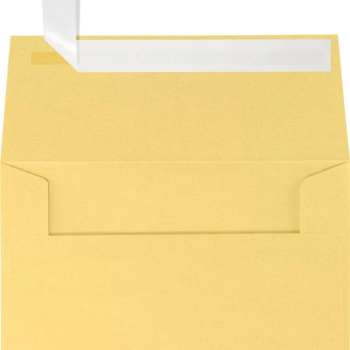 A2 Metallic Invitation Envelopes, 4.38 x 5.75, Gold, 1000 for wholesale by JAM PAPER