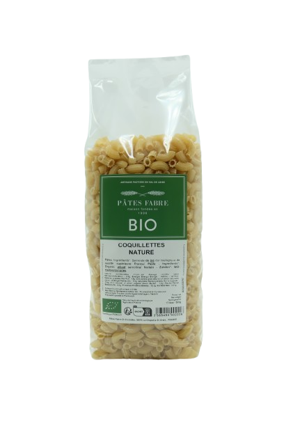 PATES FABRE - Wholesale Pasta - Organic pasta - Coquillette 0