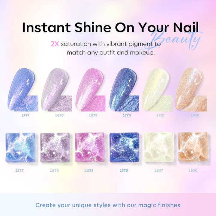 Modelones - Wholesale Nail Polish Set - Enchanted Hues - 6 Shades Gel Nail Polish Set3