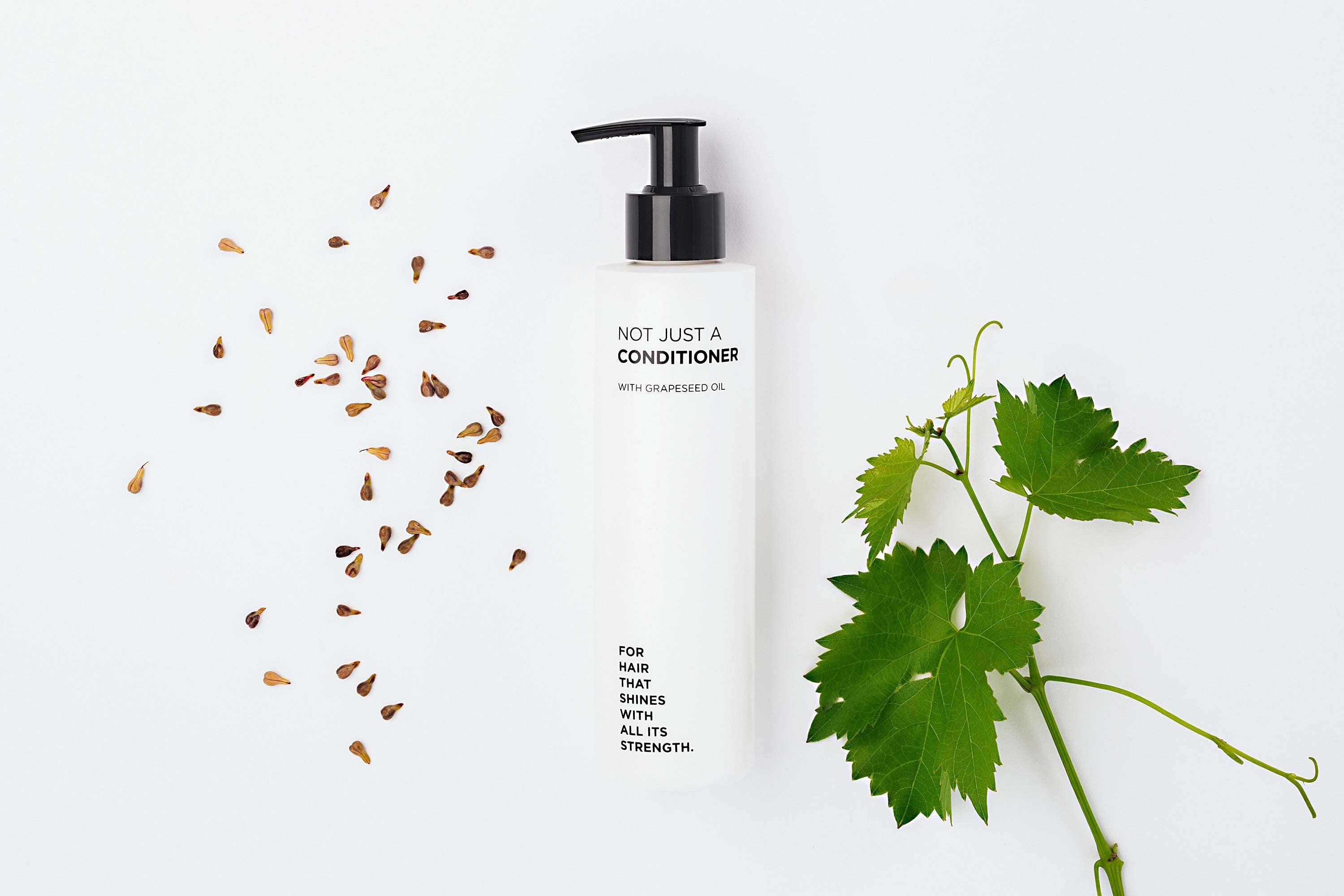 NOT JUST BODYCARE - Vente Après-shampoing - PAS SEULEMENT UN CONDITIONNEUR À L'huile de pépins de raisin1