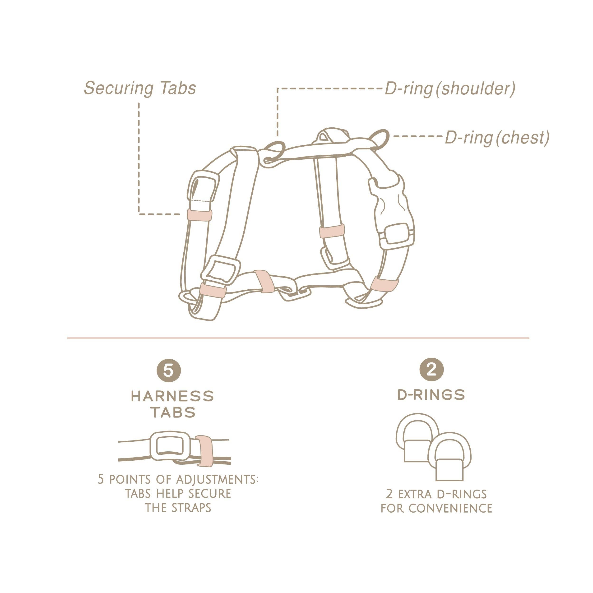 Bop Pop Pets - Venta al por mayor Arnés - Perros - Arnés clásico | Desert Dawn2