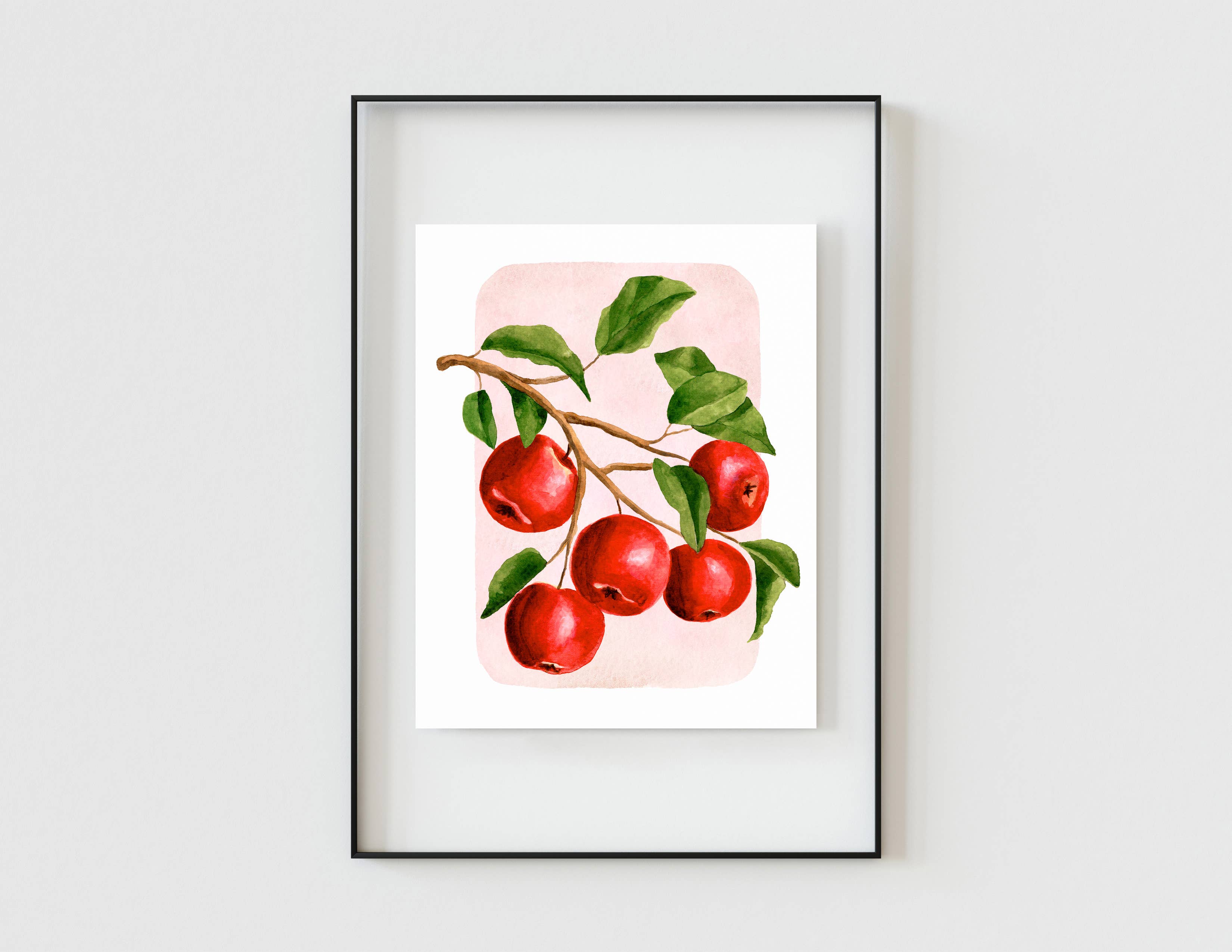 NorthHouse Creative Co. - Wholesale Art Print - Apples Watercolor Print6