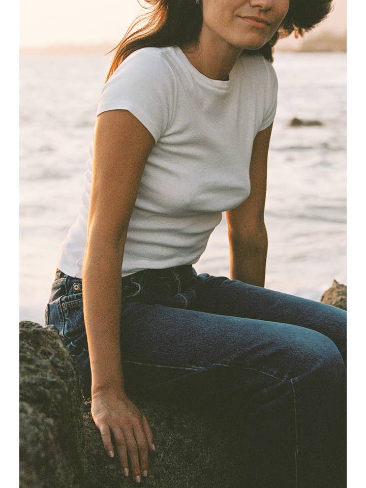 LA RELAXED - Vendita all'ingrosso Maglietta - Donna - T-shirt Bebe Organic a girocollo corta5