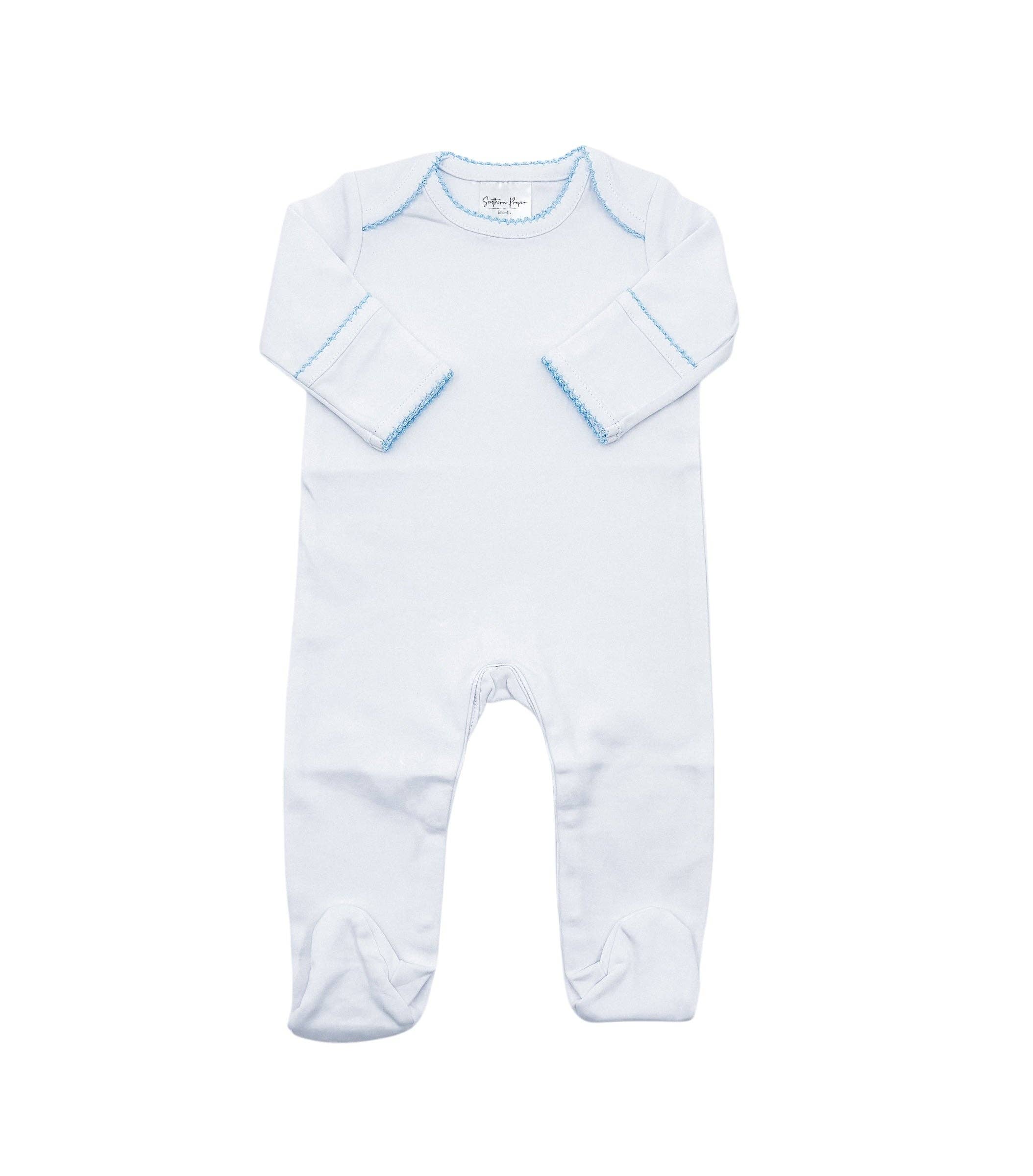 Southern Proper Blanks - Wholesale Sleepsuit - Baby - Proper Footies2