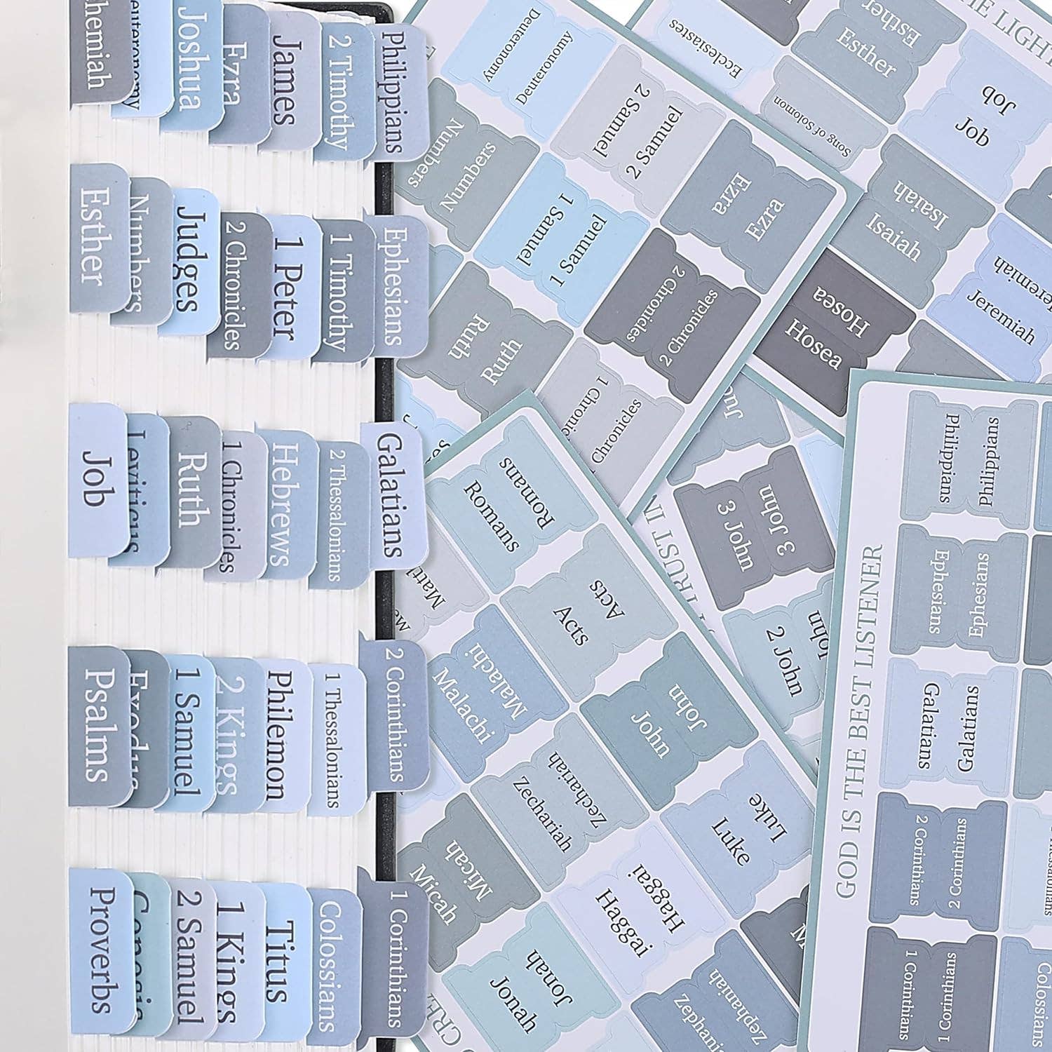 Mr. Pen – Engroshandel Bogmærke – Mr. Pen Bibel Faner - 75 Nemme-at-Anvende Faner6