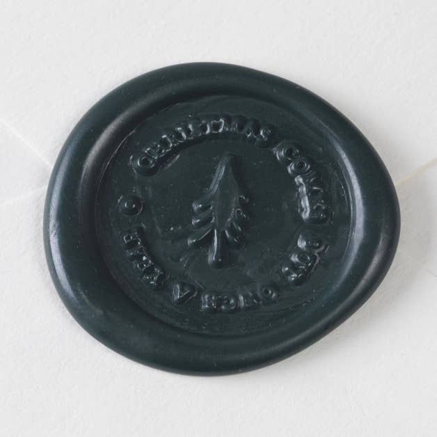 Carimbo de Cera - Árvore de Feliz Natal por atacado de Zetta Florence