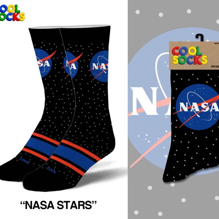 Nasa Stars Socks for wholesale by Cool Socks