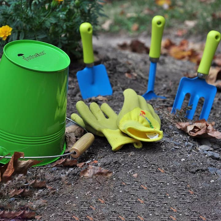 G & F Products - Vente Lot de jouets – enfant - Seau d'eau pour enfants avec outils de jardin10