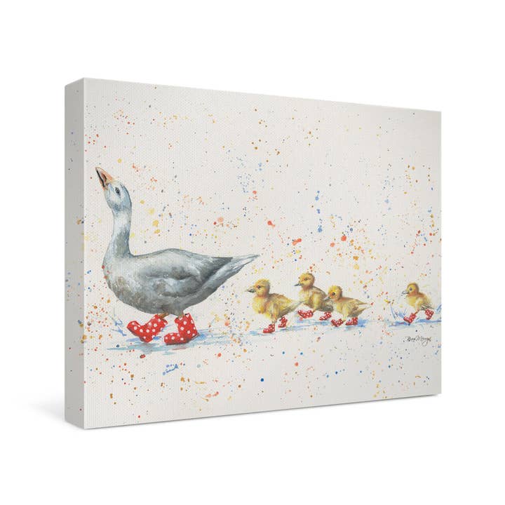 Wait for Me Canvas Cutie (6"x8") for wholesale by Bree Merryn Art Ltd