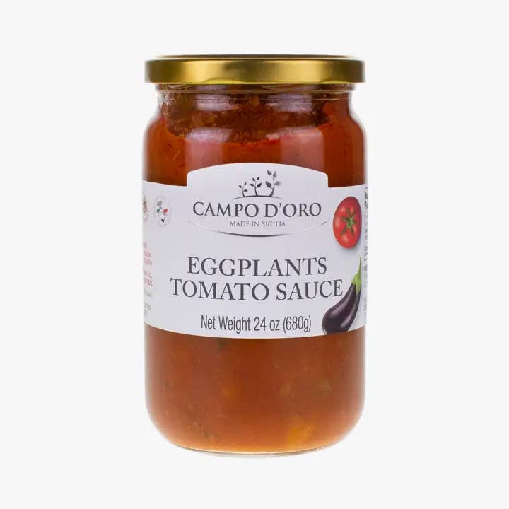 Campo d'Oro - Wholesale Sauce - Sugo di Melanzane e Pomodoro 24 oz