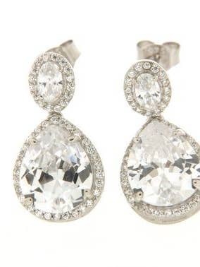 Tit. 925M Silver Earrings. for wholesale by Tererò s.r.l.