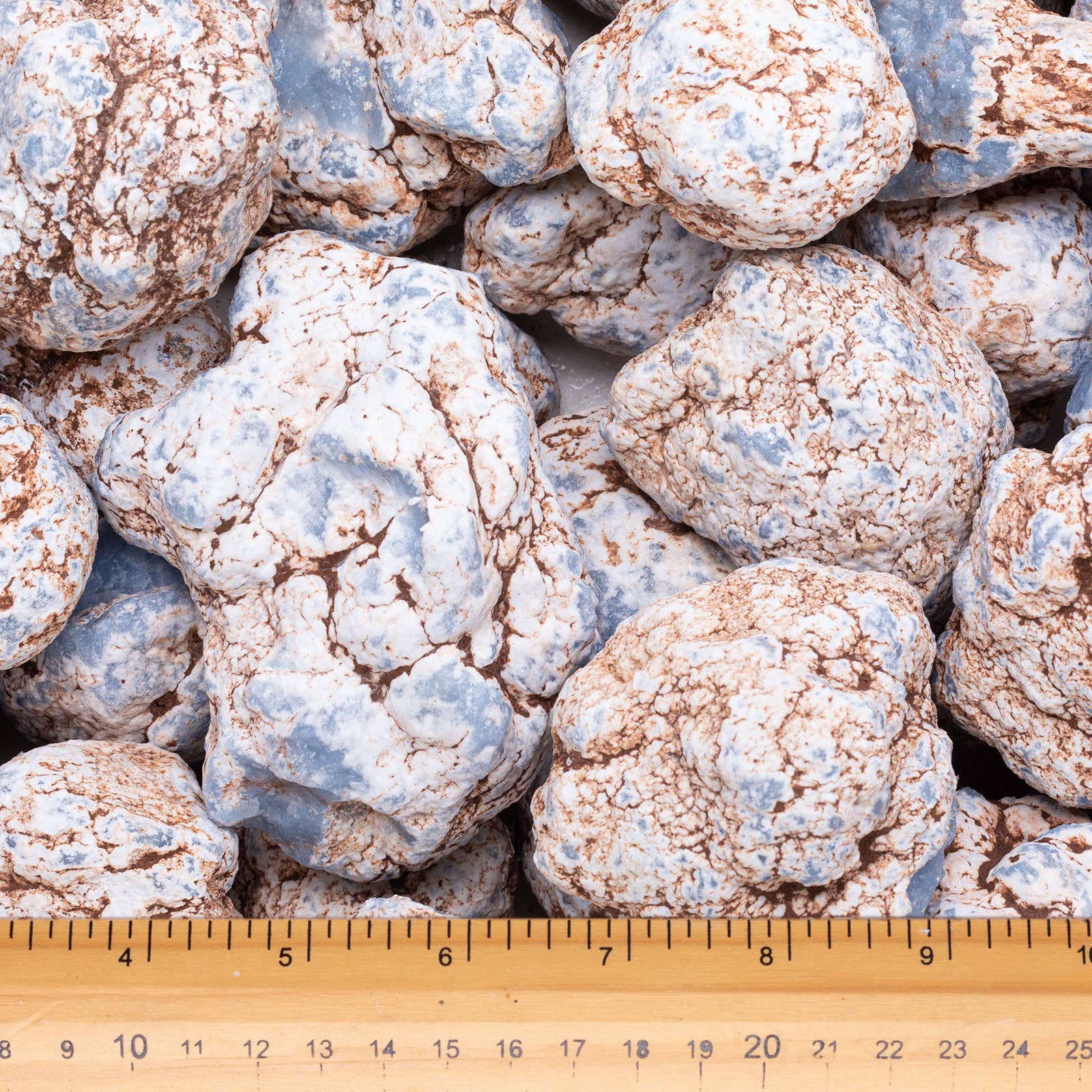 Fantasia Mining - Wholesale Spiritual Stone/Crystal - Rough Angelite - Peru - Raw Natural Stones (1 lb)2