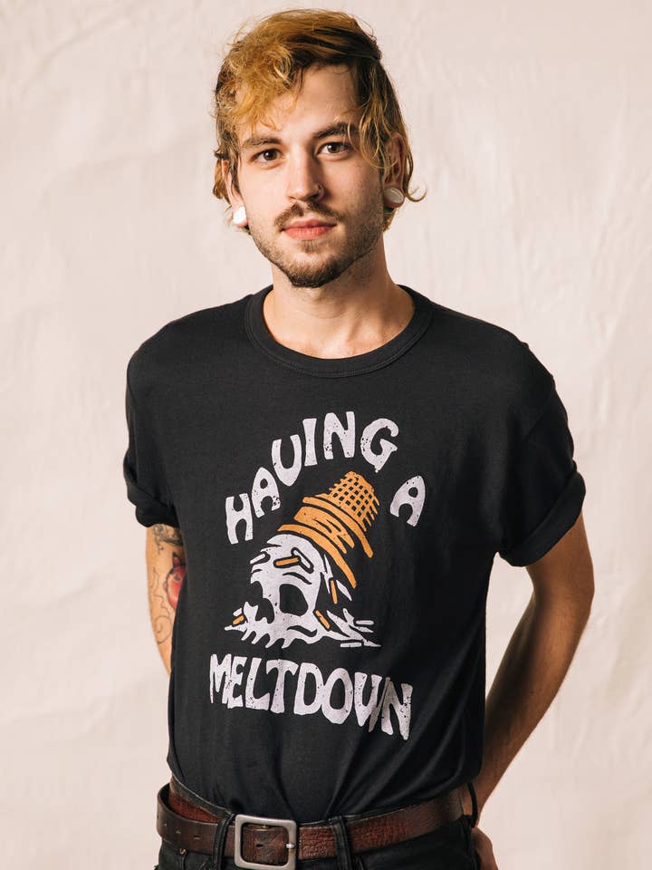 Pyknic - Wholesale Screen Printed T-Shirt - Women's - Having a Meltdown Tee