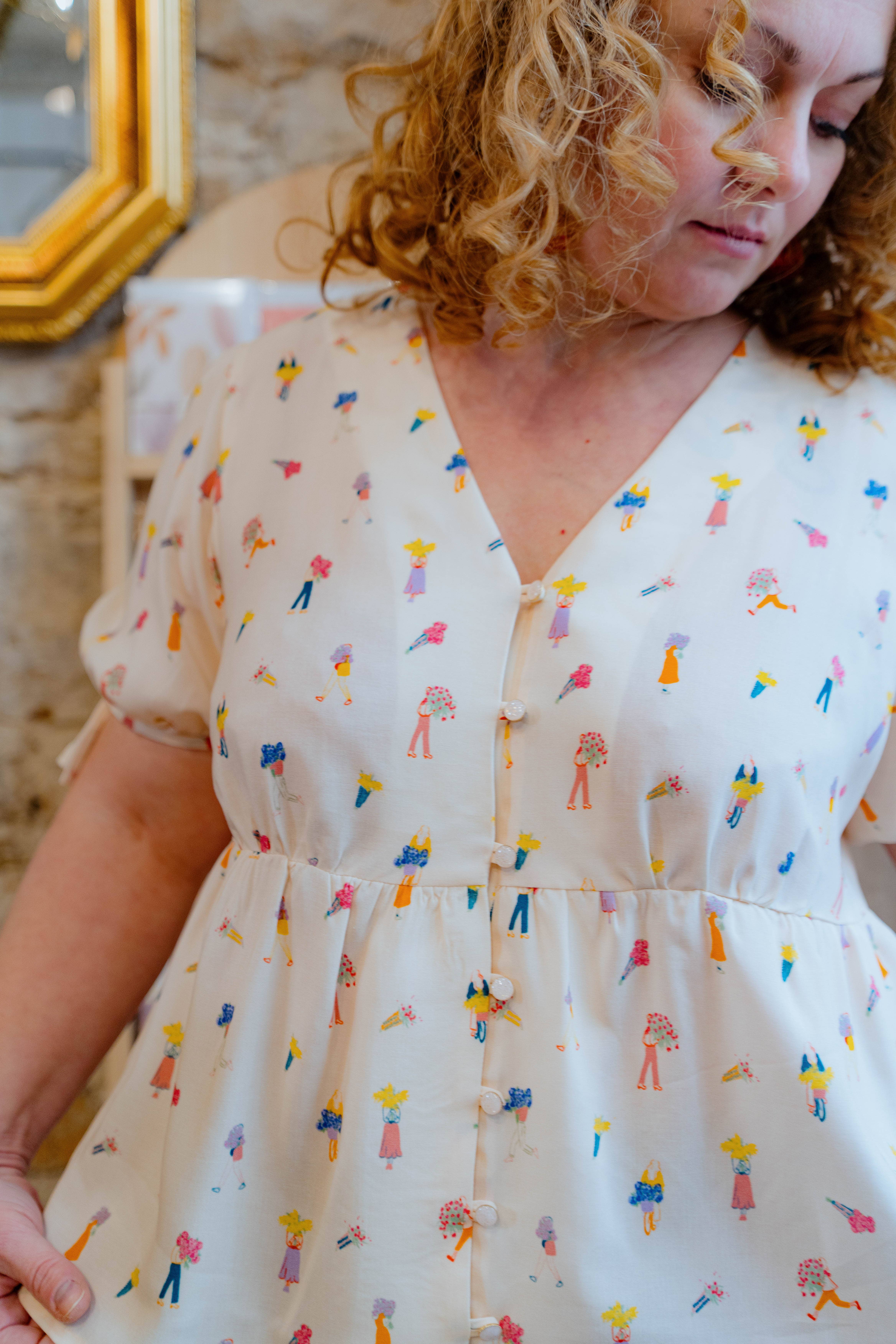 Lise Tailor – Großhandel Bastel-Nähset – Schnittmuster - Florie - einzeln verkauft16